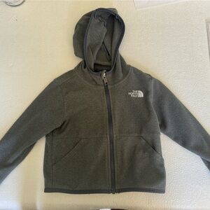 The North Face Charcoal Fleece Jacket